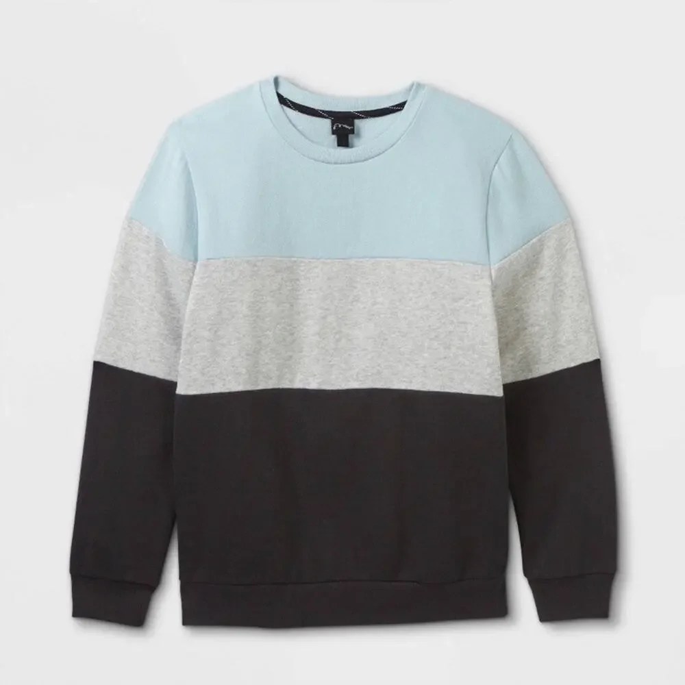 Back to School Art Class Colorblock Crew Neck Pullover Sweatshirt NWT Sz XXL 18